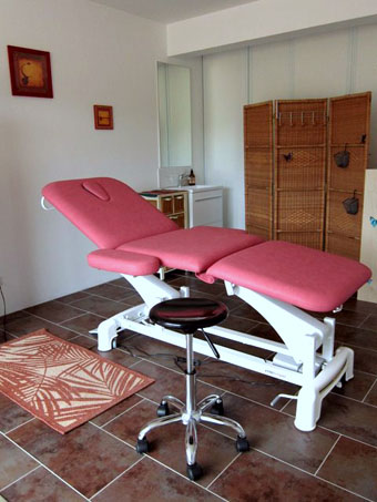 table de massage ergonomique